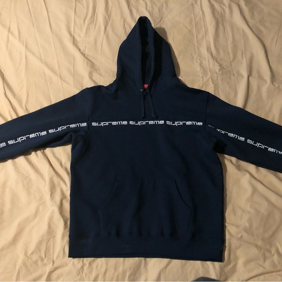 New Supreme navy blue fall/winter 2019 collection